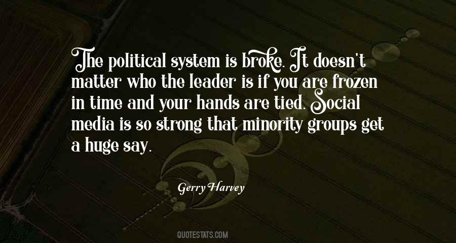 Quotes About Political System #1643536