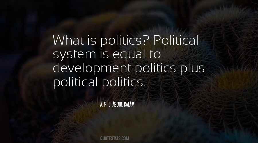 Quotes About Political System #982312