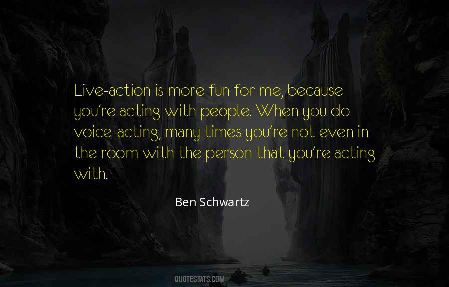 Quotes About Voice Acting #1326114