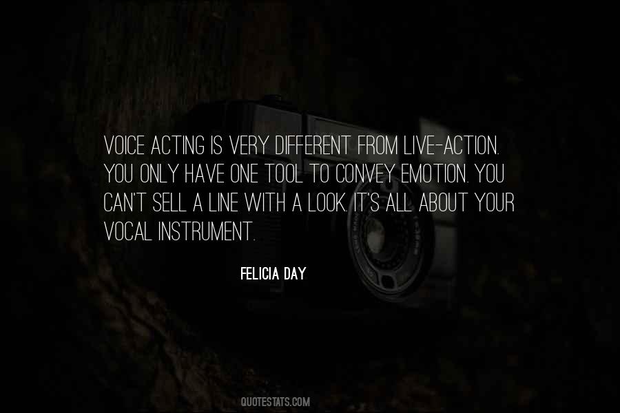 Quotes About Voice Acting #1647293