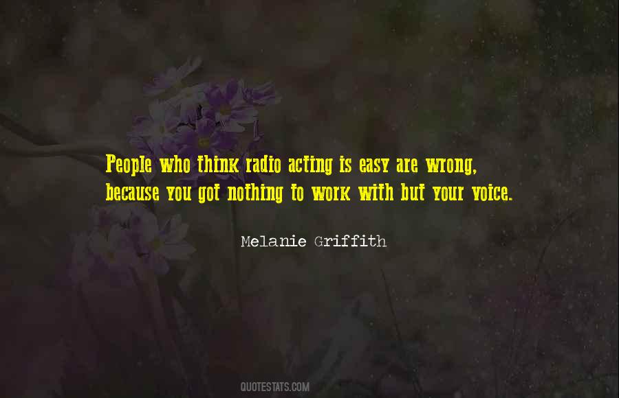 Quotes About Voice Acting #1696240