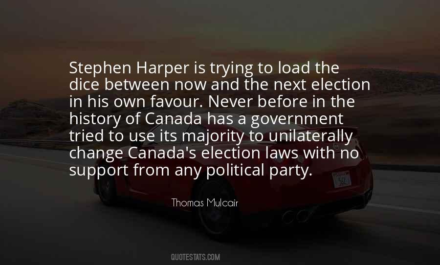 Quotes About Political Support #1101455