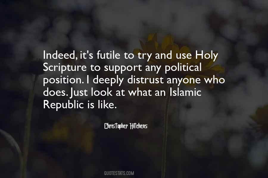 Quotes About Political Support #1125475