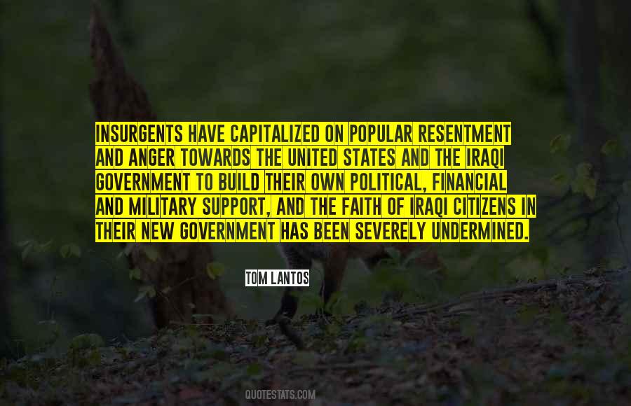 Quotes About Political Support #1145830