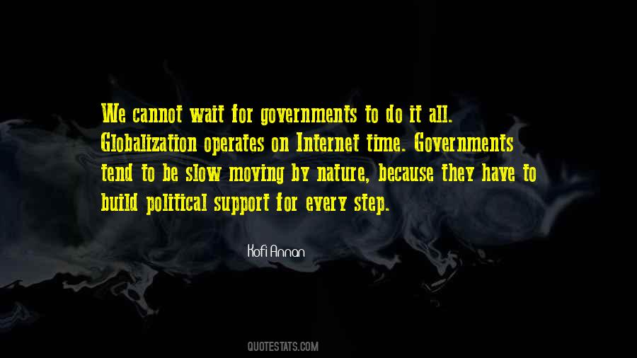 Quotes About Political Support #1652118