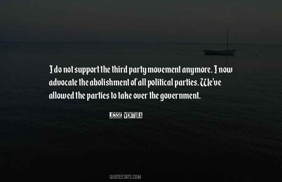 Quotes About Political Support #1785287