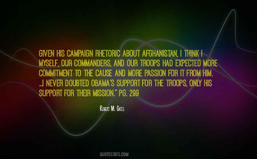 Quotes About Political Support #186708