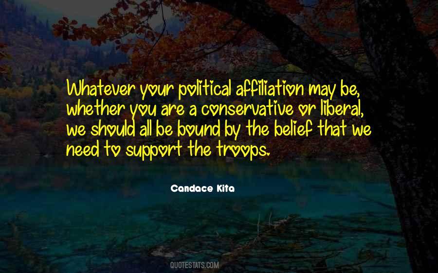 Quotes About Political Support #280716