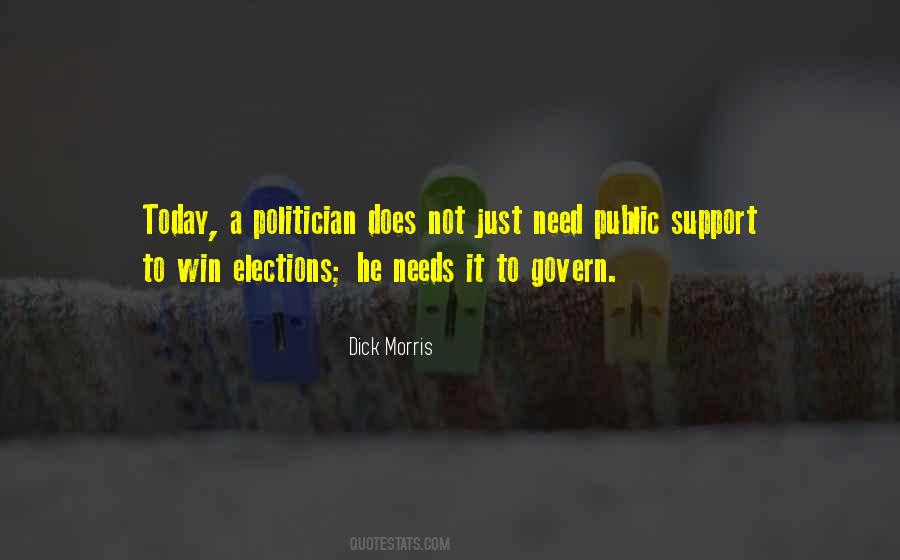 Quotes About Political Support #579092