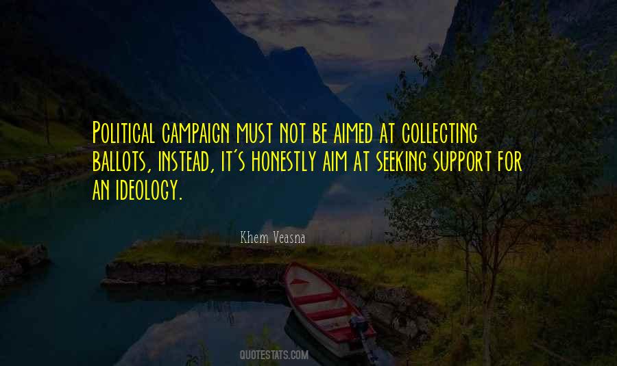 Quotes About Political Support #826578