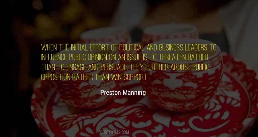 Quotes About Political Support #99394