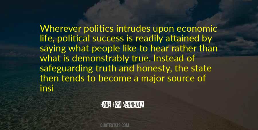 Quotes About Political Success #535589