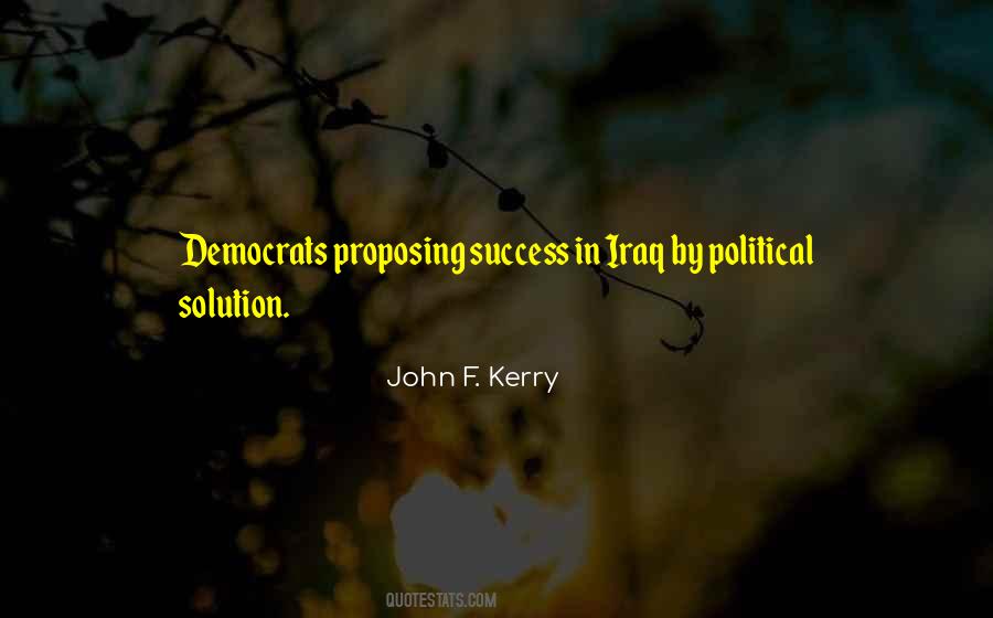 Quotes About Political Success #786675