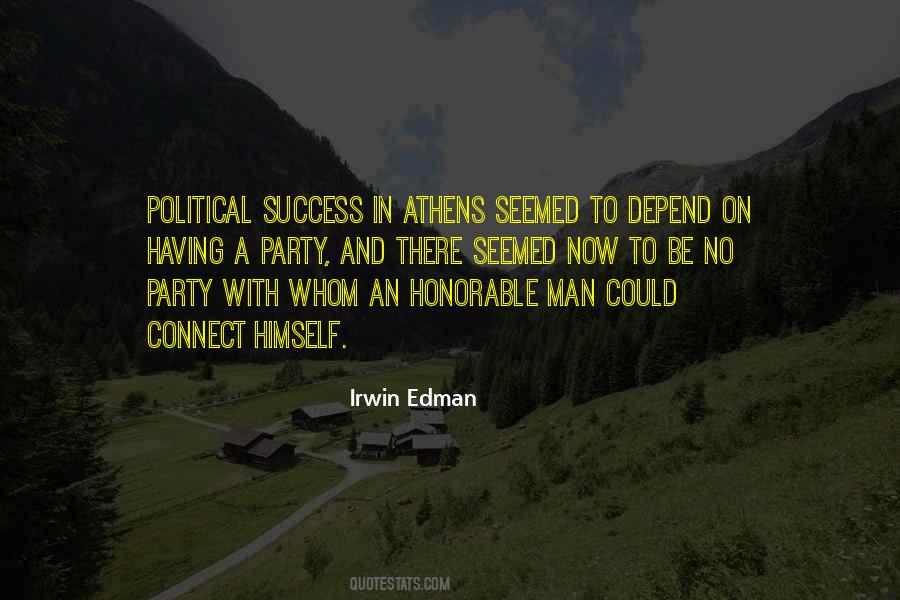 Quotes About Political Success #947319