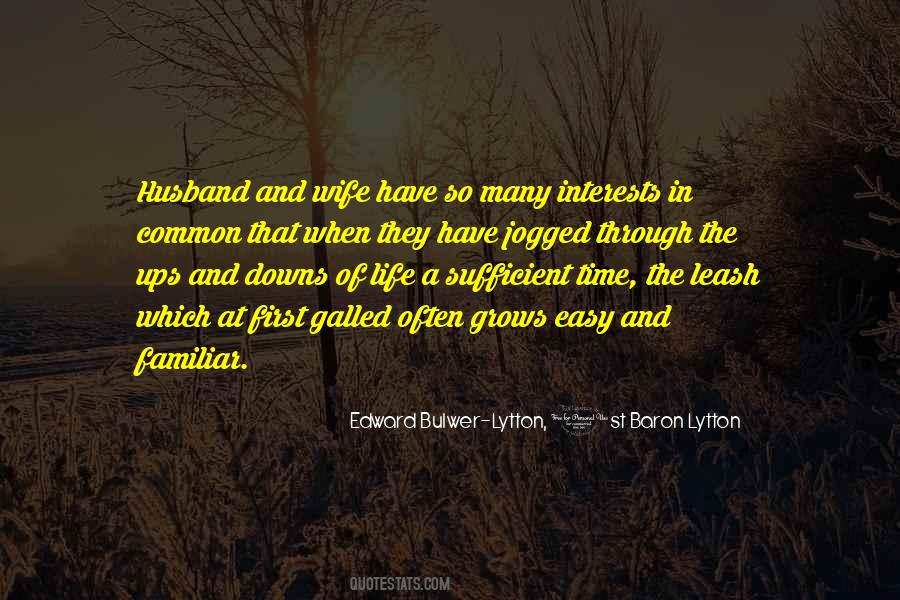 Quotes About Life Husband And Wife #718934