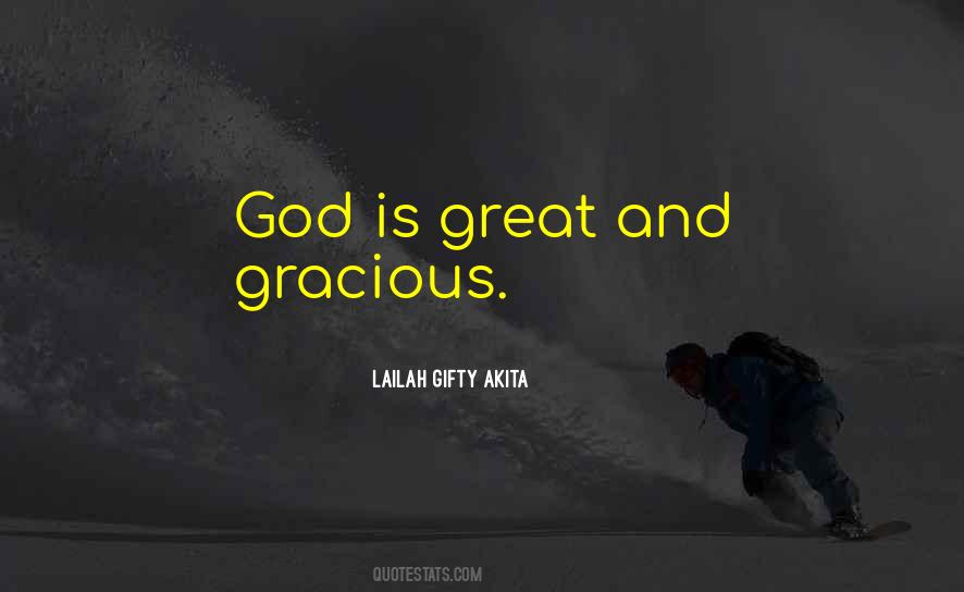 Quotes About God Is Great #3758