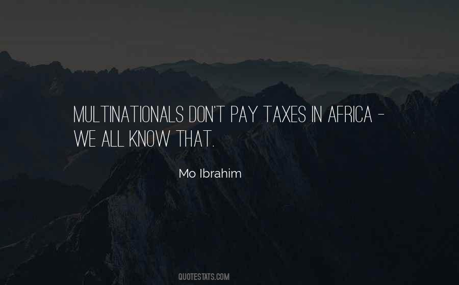 Quotes About Multinationals #1260445