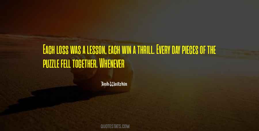 Every Win Is A Loss Quotes #299650