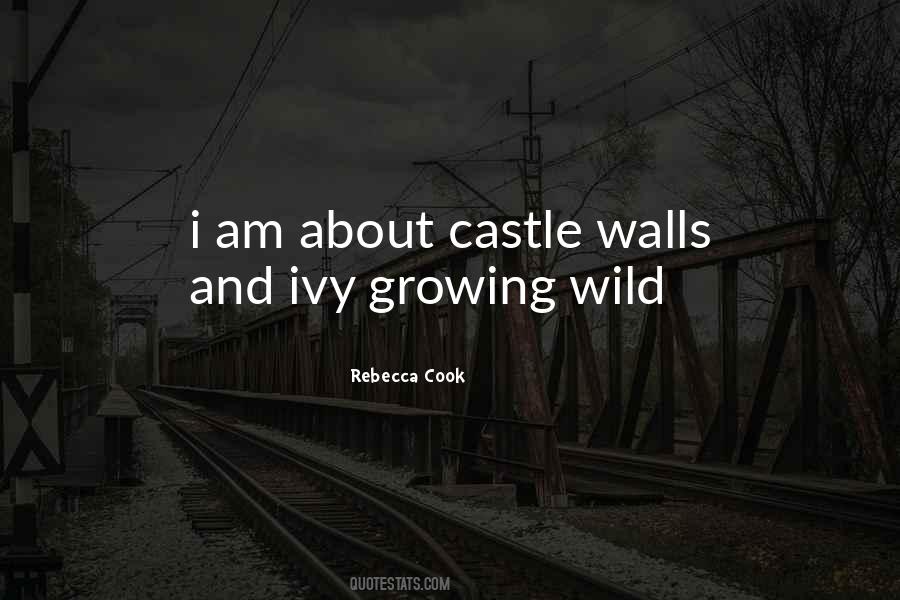 Quotes About Castle Walls #126478