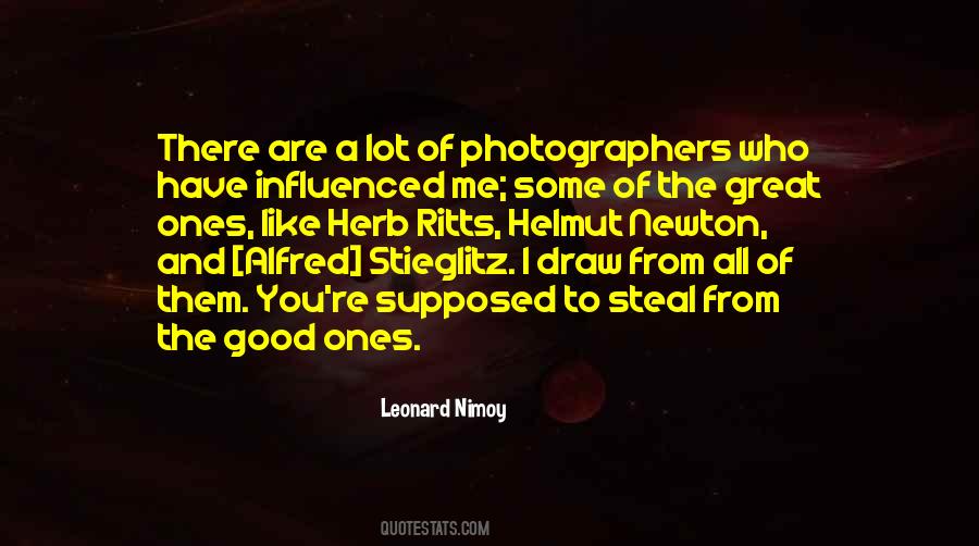 Quotes About Great Photographers #1337285