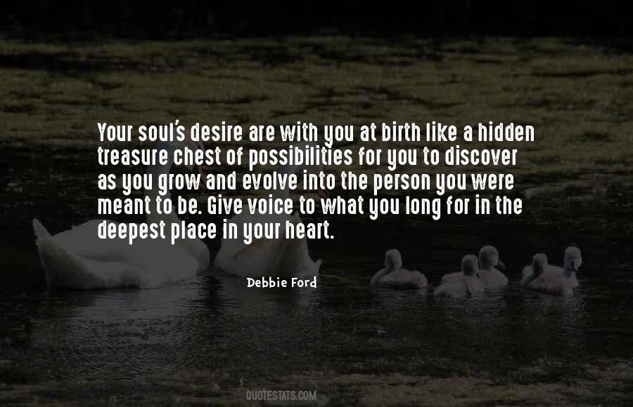 Quotes About Your Heart's Desire #1378783