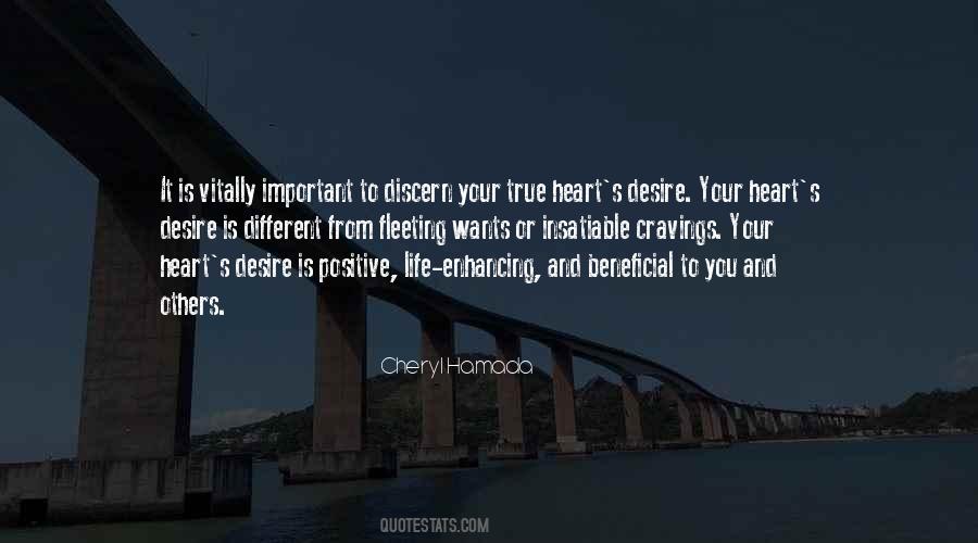 Quotes About Your Heart's Desire #1422415