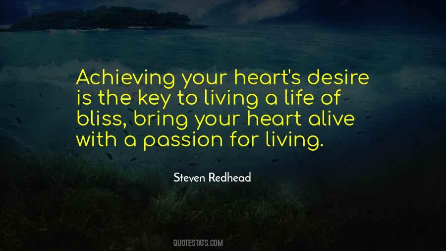 Quotes About Your Heart's Desire #1671520