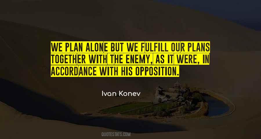 Our Plans Quotes #646542