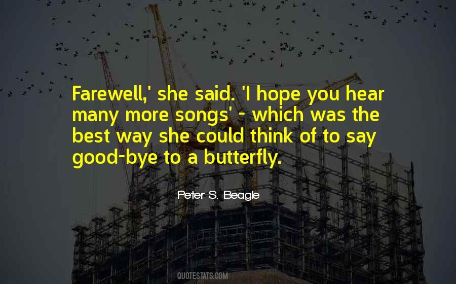 Quotes About Bye #127706 Quotes About Bye #127706