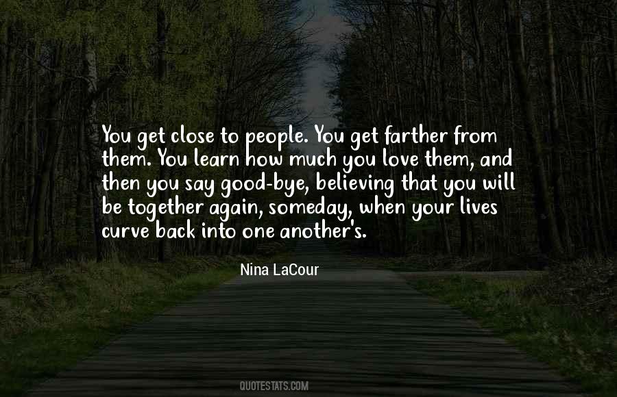 Quotes About Bye #288809 Quotes About Bye #288809
