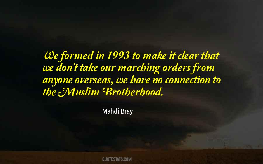 Quotes About Muslim Brotherhood #563529