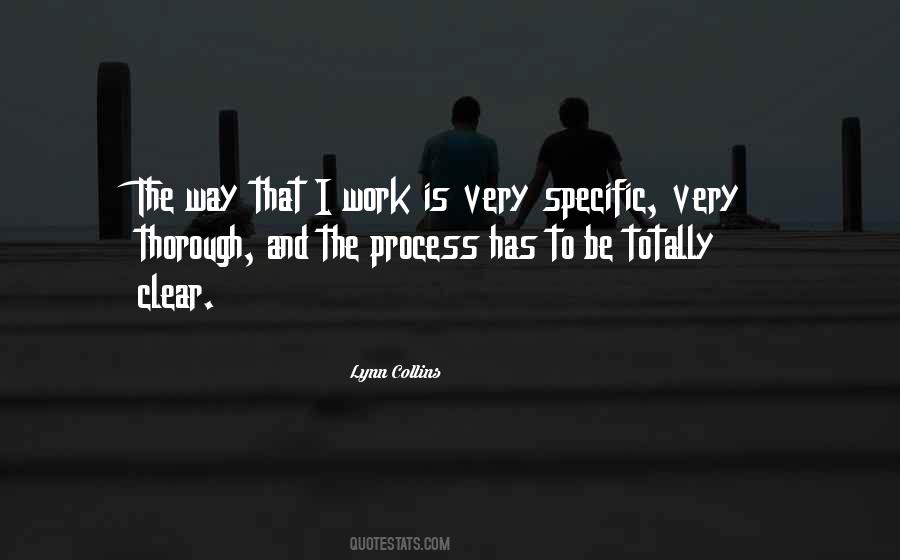 Be Specific Quotes #22483