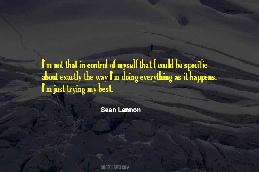 Be Specific Quotes #264818