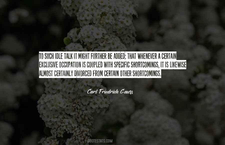 Be Specific Quotes #64463