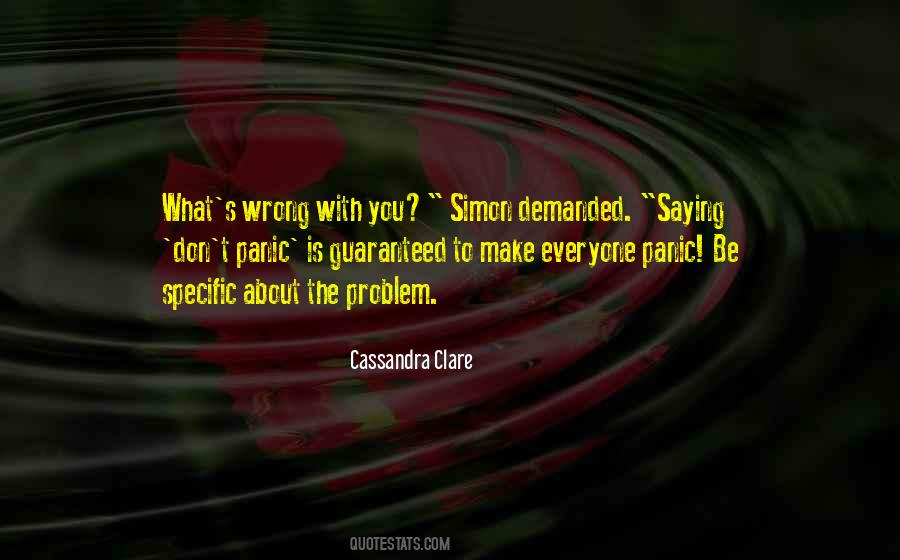 Be Specific Quotes #896024