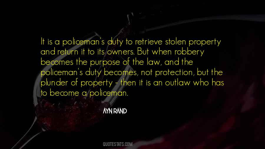 Quotes About The Purpose Of Law #1205308