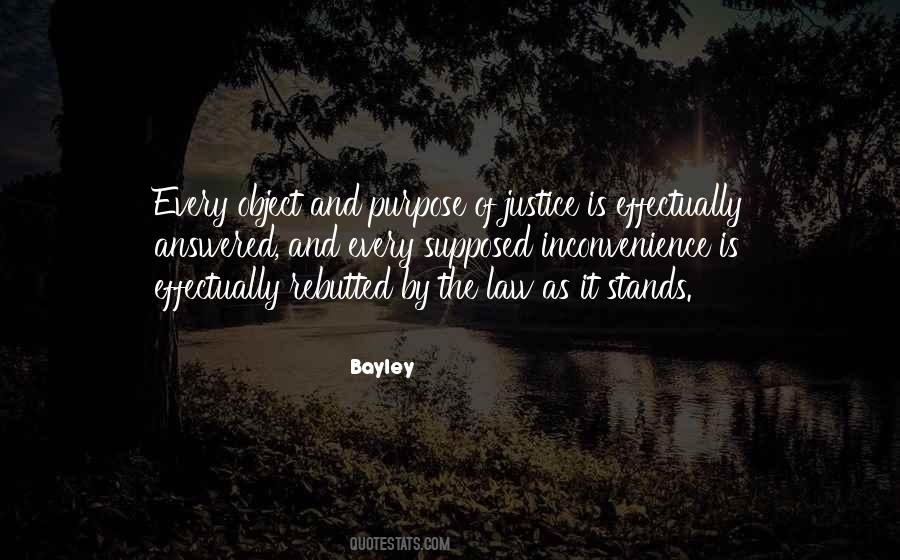 Quotes About The Purpose Of Law #1479731