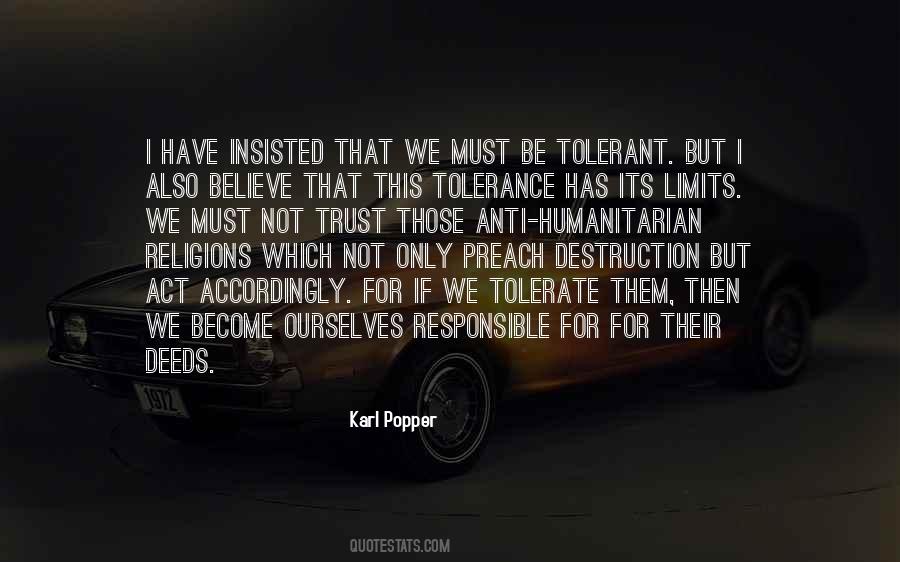 Quotes About Tolerant #1039385