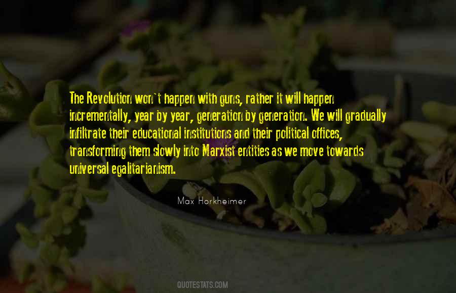 Quotes About Political Revolution #1582047