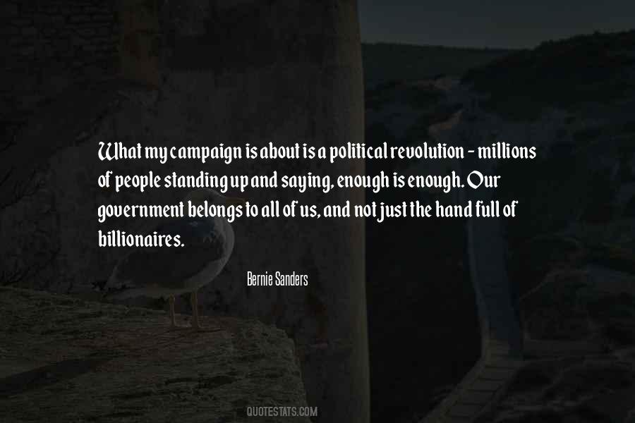 Quotes About Political Revolution #82130