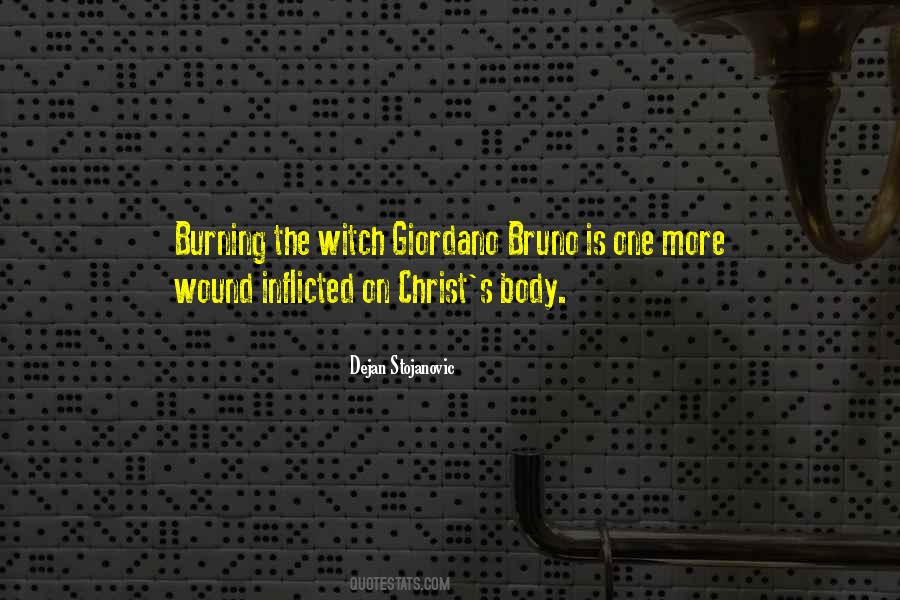 Quotes About Burning Witches #265507