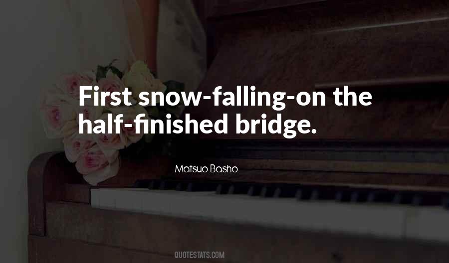 Falling Snow Quotes #144464