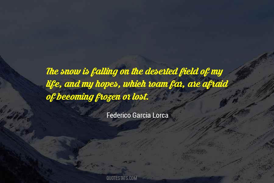 Falling Snow Quotes #433391