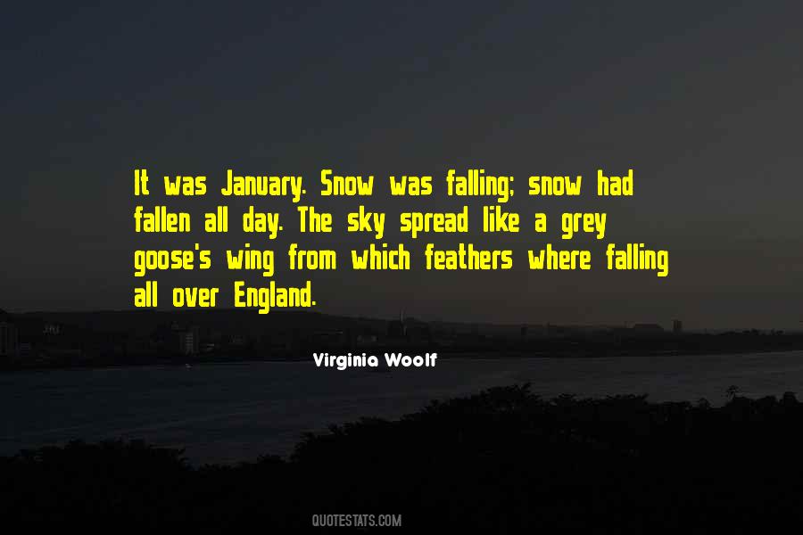 Falling Snow Quotes #539471
