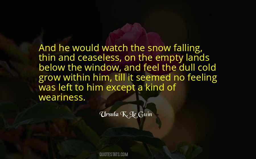 Falling Snow Quotes #862939