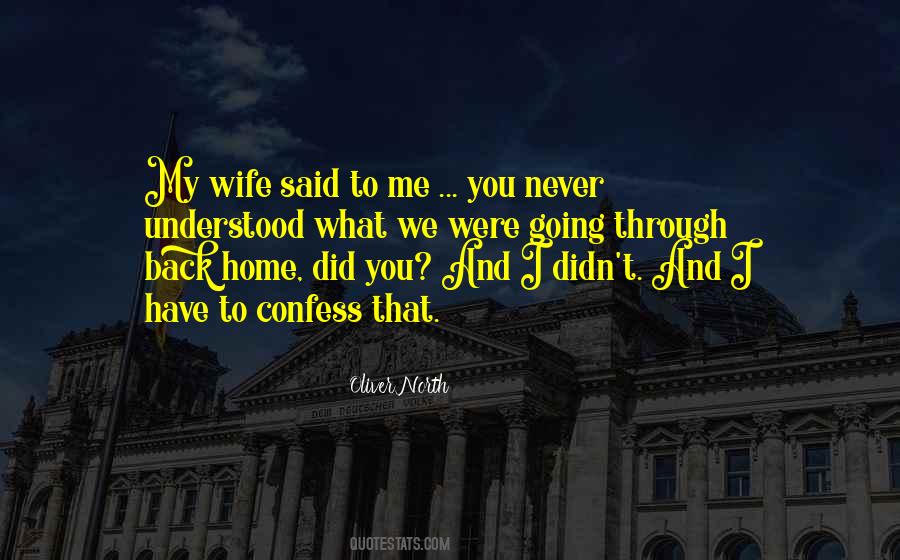 Quotes About Back Home #1323375