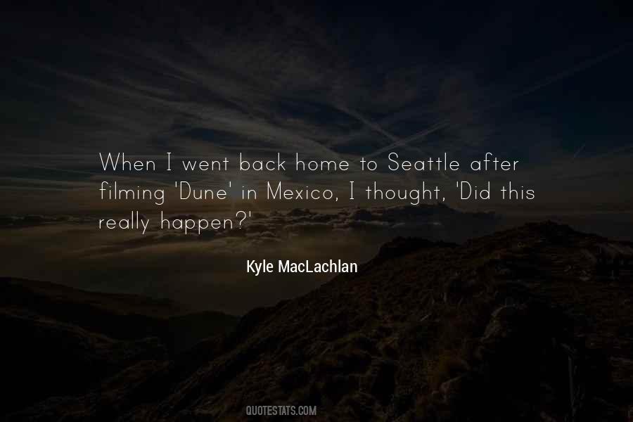 Quotes About Back Home #1406804