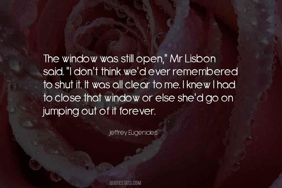 Mr Lisbon Quotes #1212517