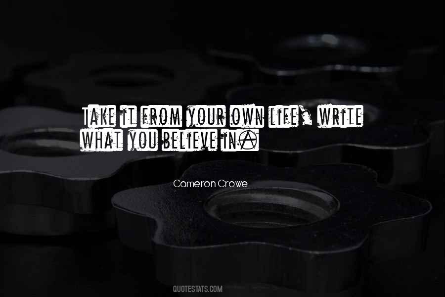 Quotes About Writing Your Own Life #534499