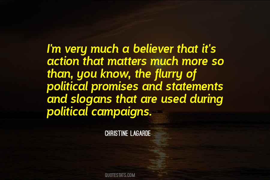 Quotes About Political Promises #1106502